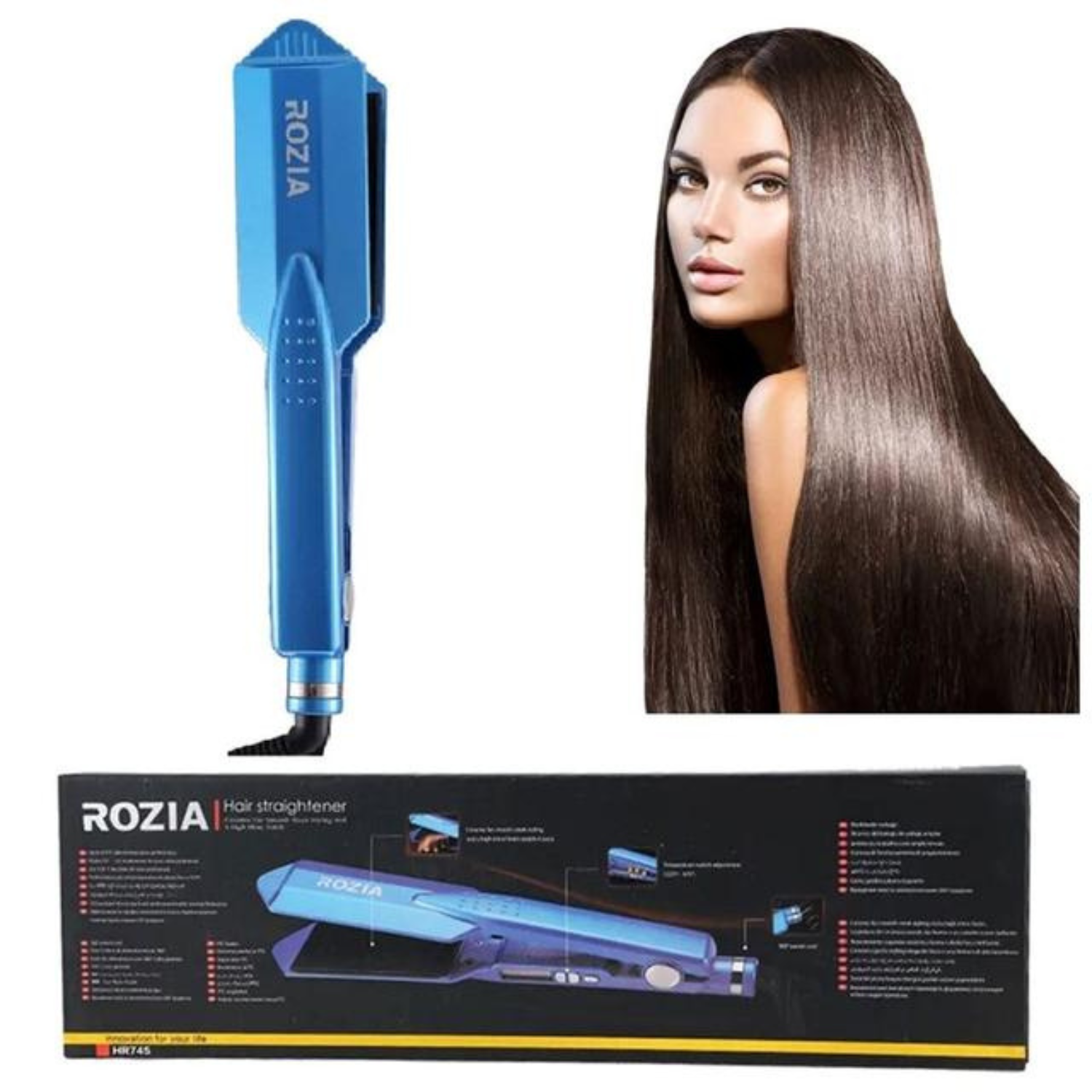 PLANCHA ROZIA PROFESIONAL