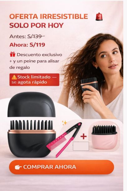 Peine Alisador Pro
